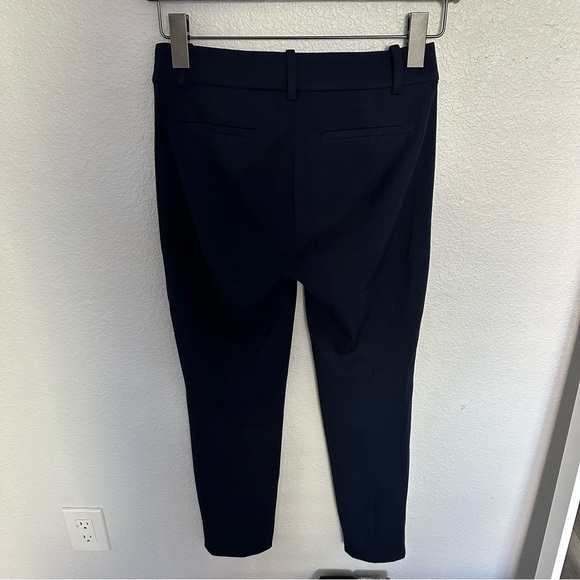 J Crew Kallie Straight-Leg Pant, 00, Navy - Picture 7 of 9